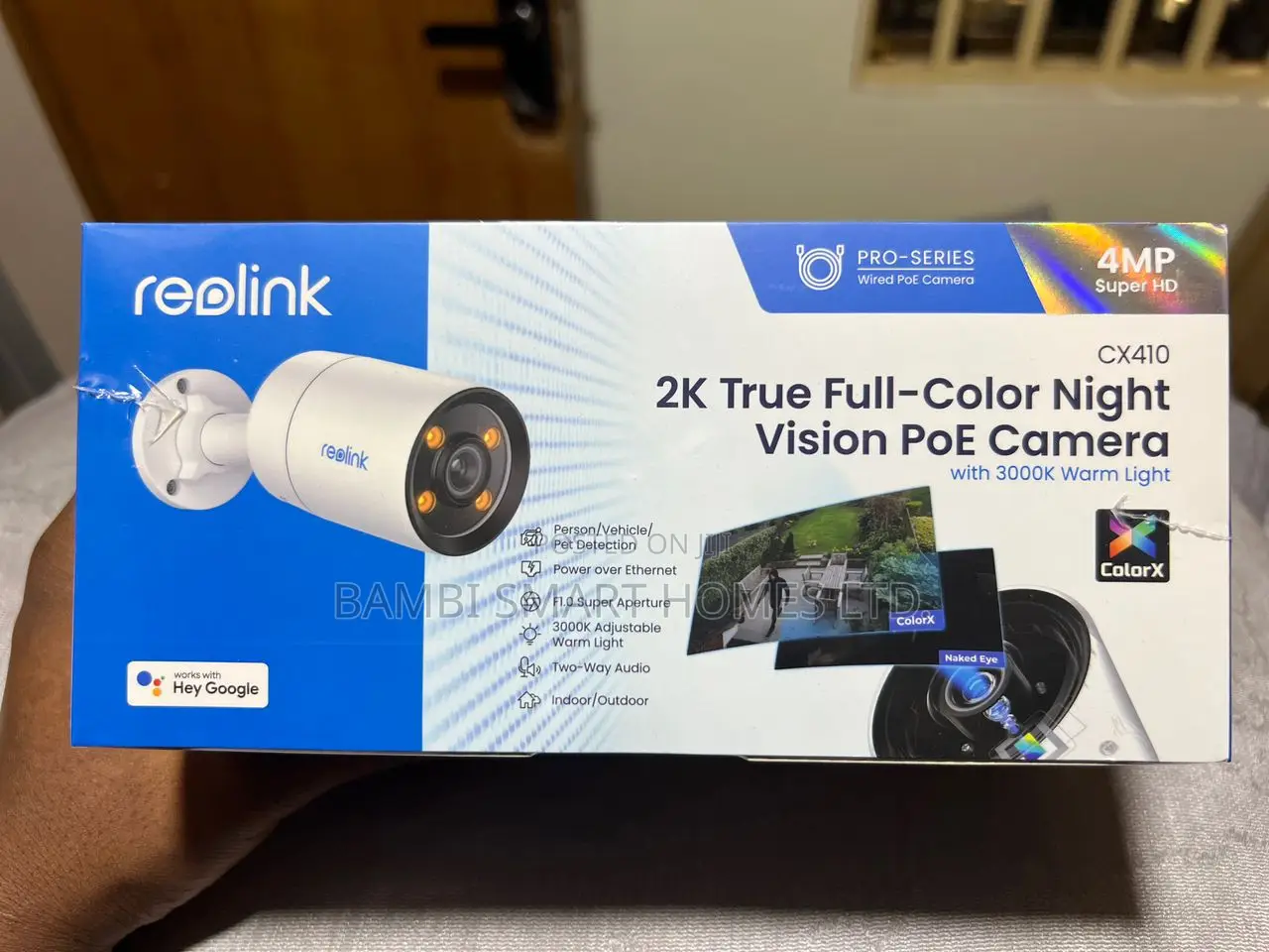 Reolink True Full-Color Night Vision Poe Camera
