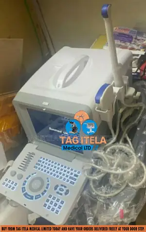 Ultrasound Machine (2d Tabletop With Double Probes)