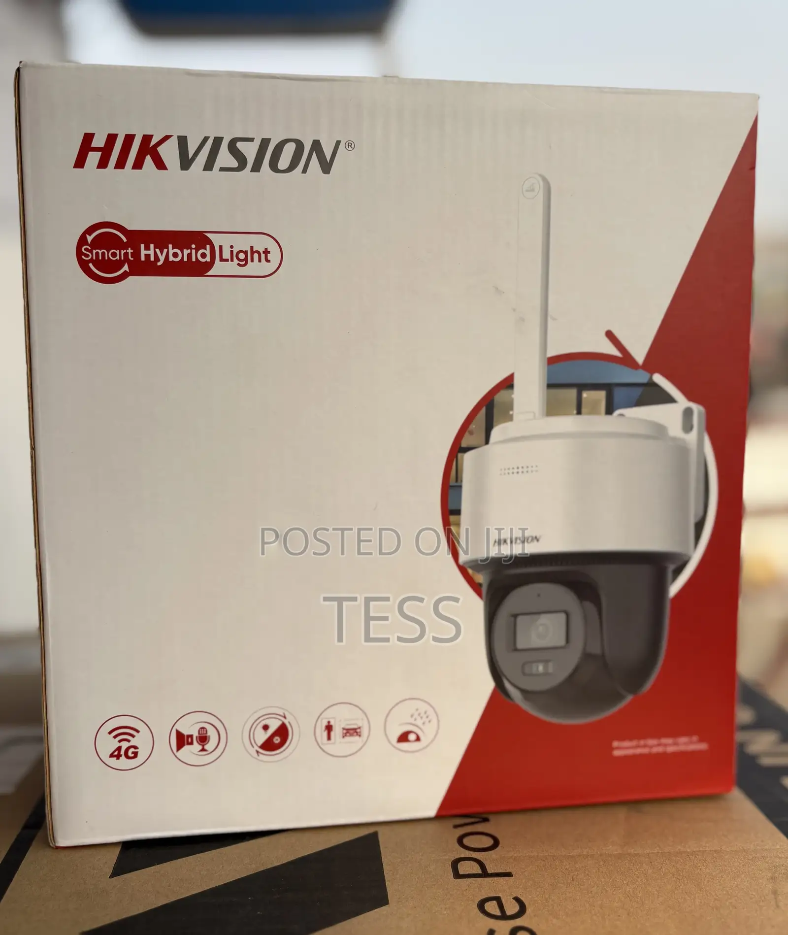 Hikvision 4g Sim PTZ Camera 4mp 2way Audio Ds-2de2c400mwg-4g