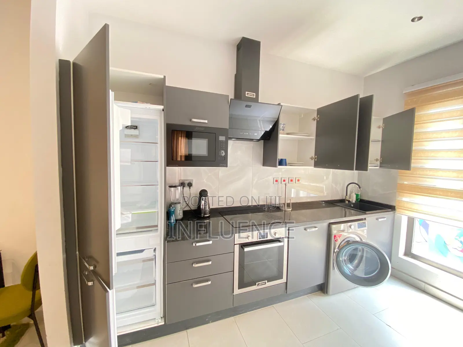 Furnished 1bdrm Apartment in Adjiriganor, East Legon for rent