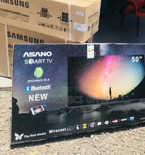 Fresh in Box Asano Smart UHD 50 Inch Crystal Tv