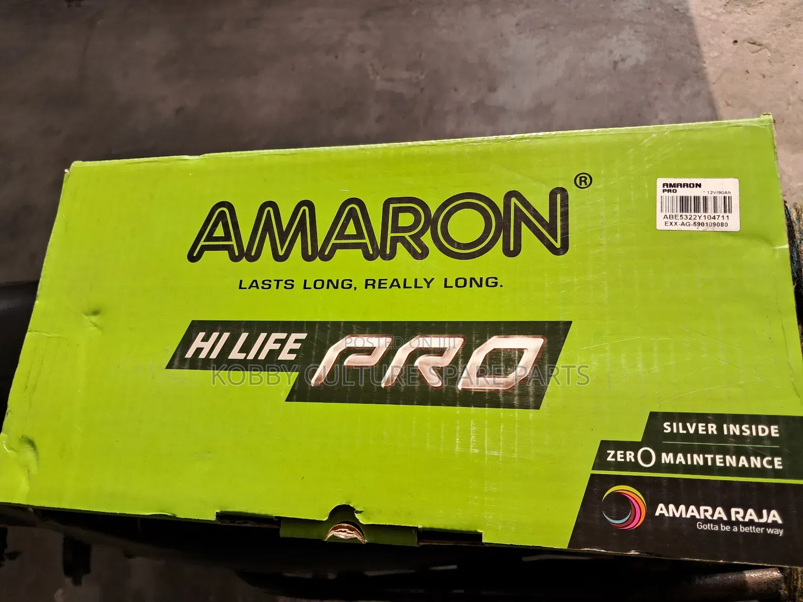 Original Amaron Batteries Available for All Cars in All Size