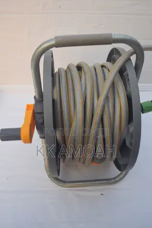 Original British Hozelock Water Hose and Reel