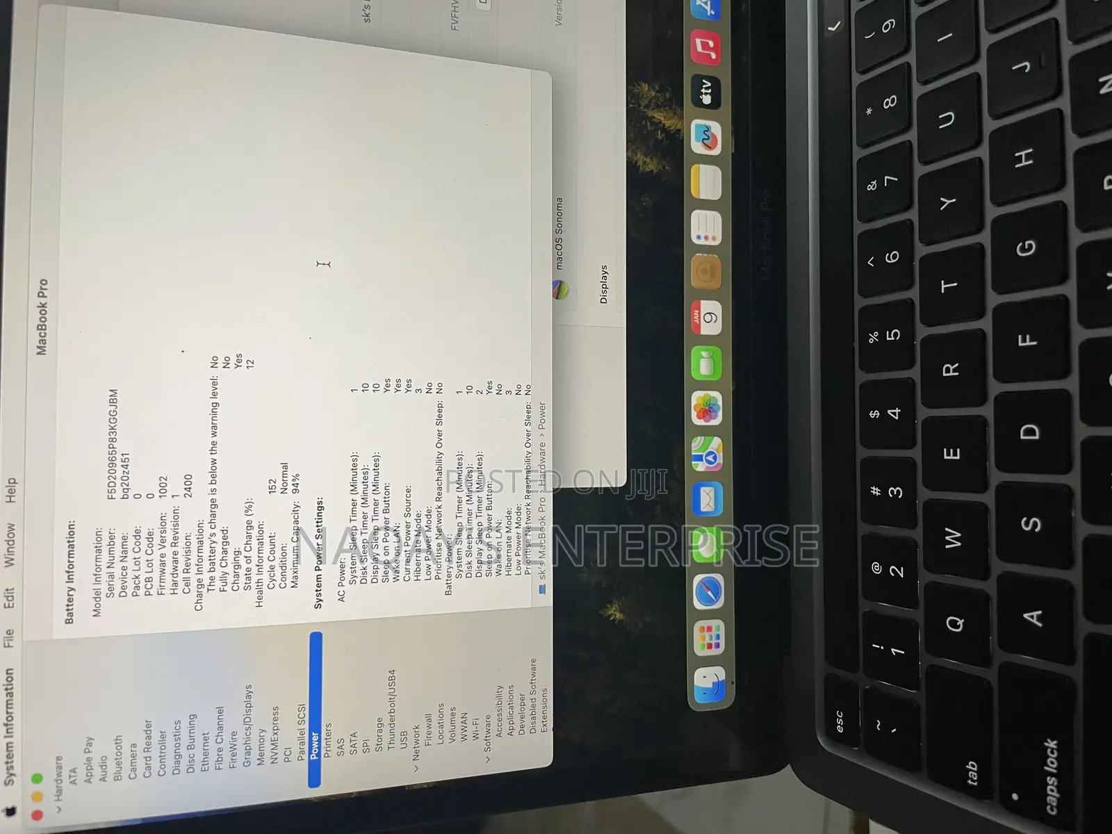 Laptop Apple MacBook Pro 2018 16GB Intel Core I7 HDD+SSD 256GB