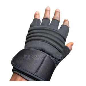 Leather Hand Gloves For Gym, Military And Motor Riding