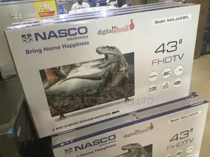 Nasco 43" FHD DVB T2 Satellite LED TV