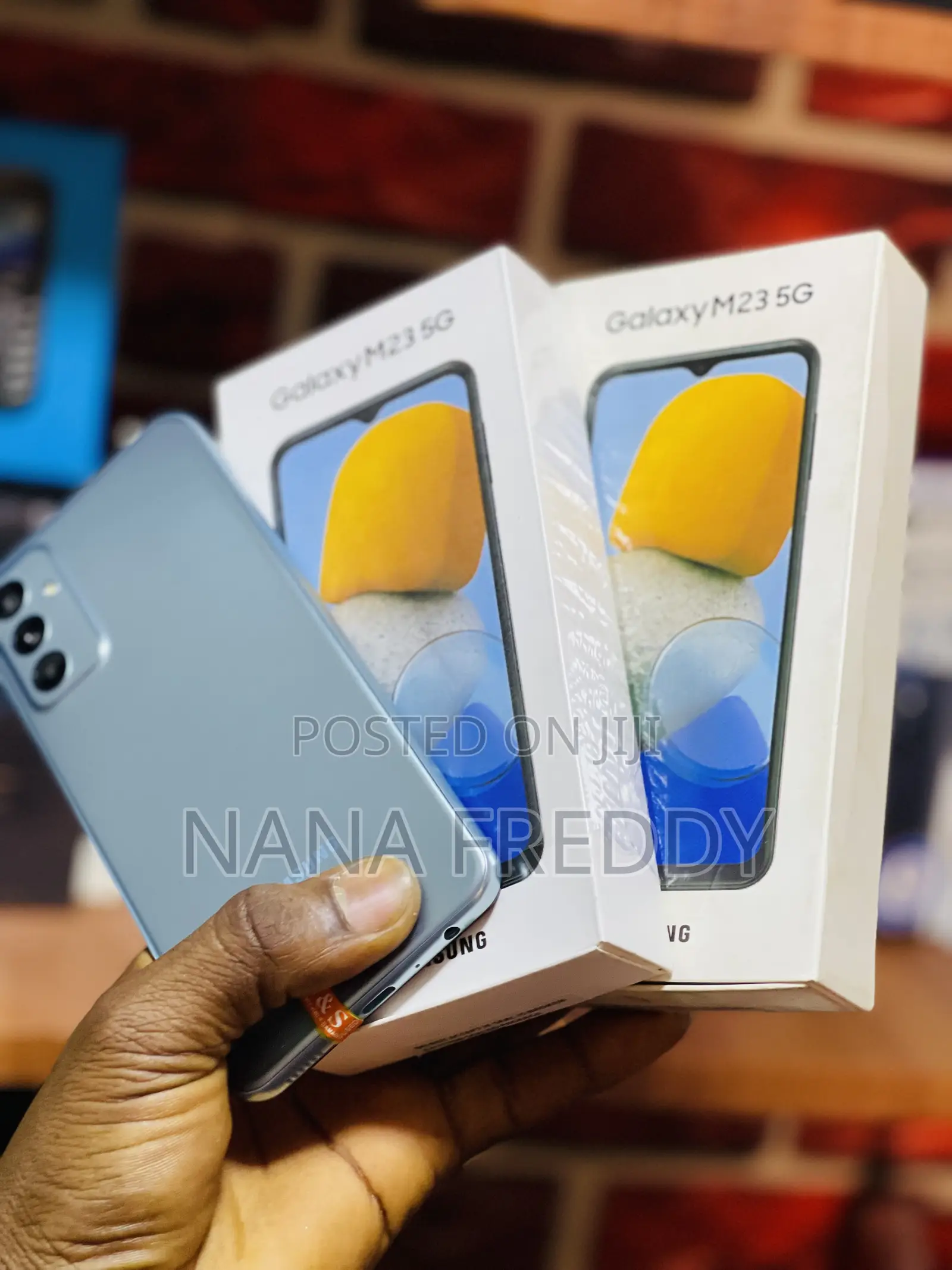 New Samsung Galaxy M23 5G 128 GB Blue