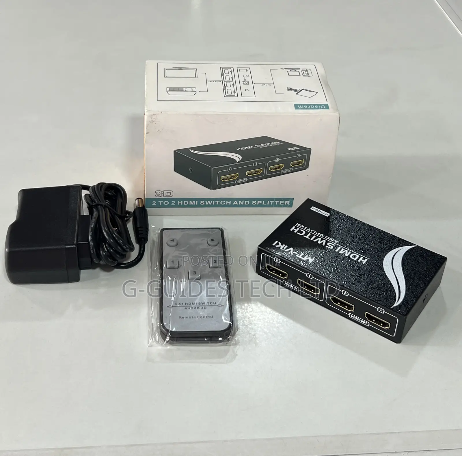 2-Input and 2-Output Hdmi Switch and Splitter (Mt-Hd2-2 2x2)
