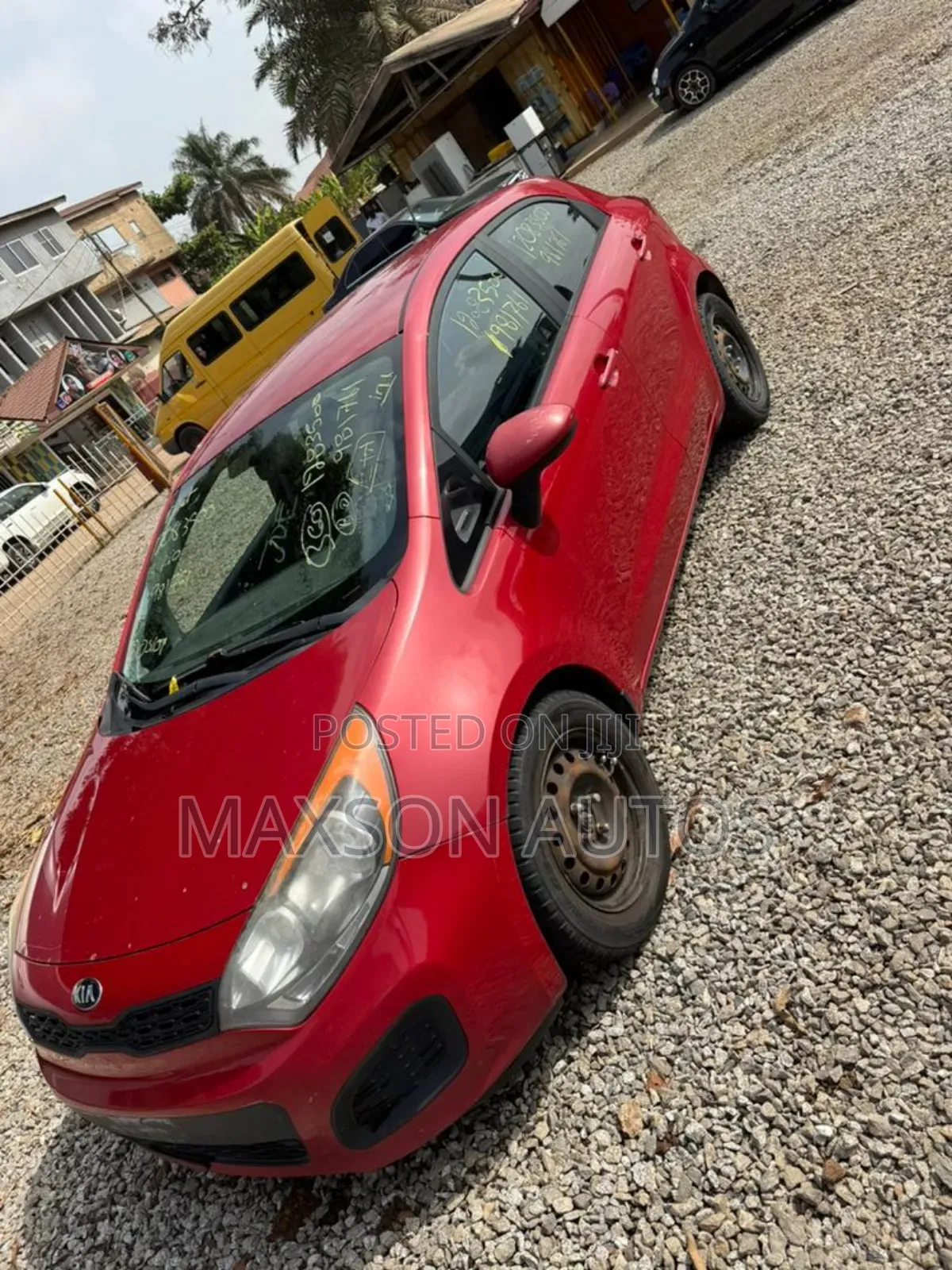 Kia Rio EX 4dr Hatchback (1.6L 4cyl 6A) 2013 Red