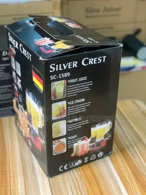 Multi-Functional Silver Crest Blender