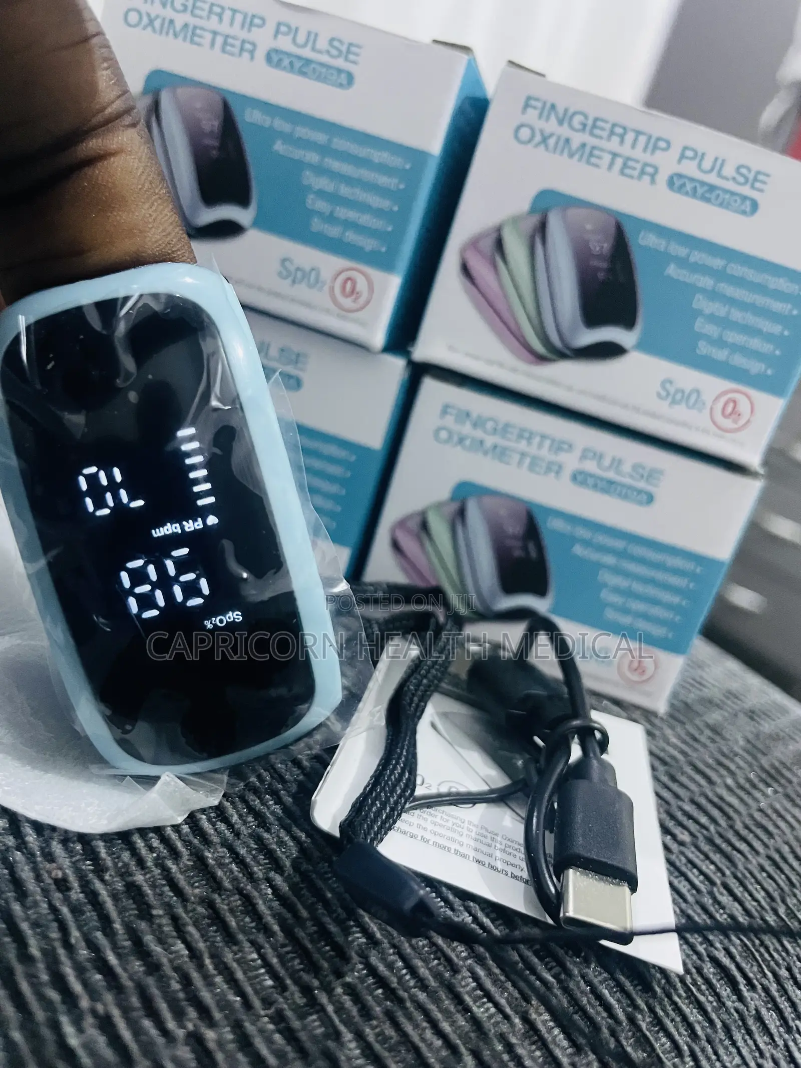 Rechargeable Pulse Oximeter
