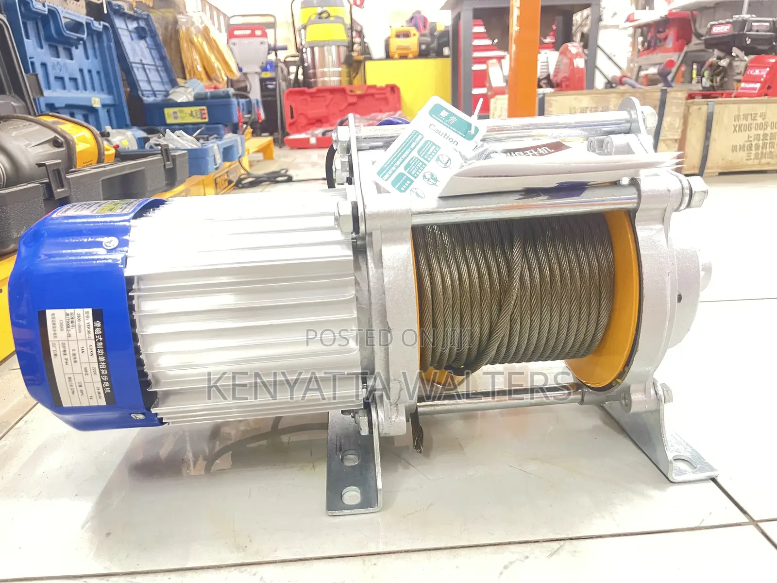 1.5ton Aluminum Shell Elevator 220V Domestic Crane Hoist