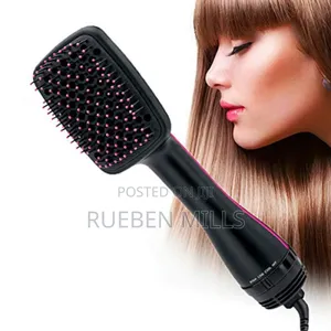 One Step Hair Dryer Brush and Styler Straightener XR-8801