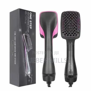 One Step Hair Dryer Brush and Styler Straightener XR-8801