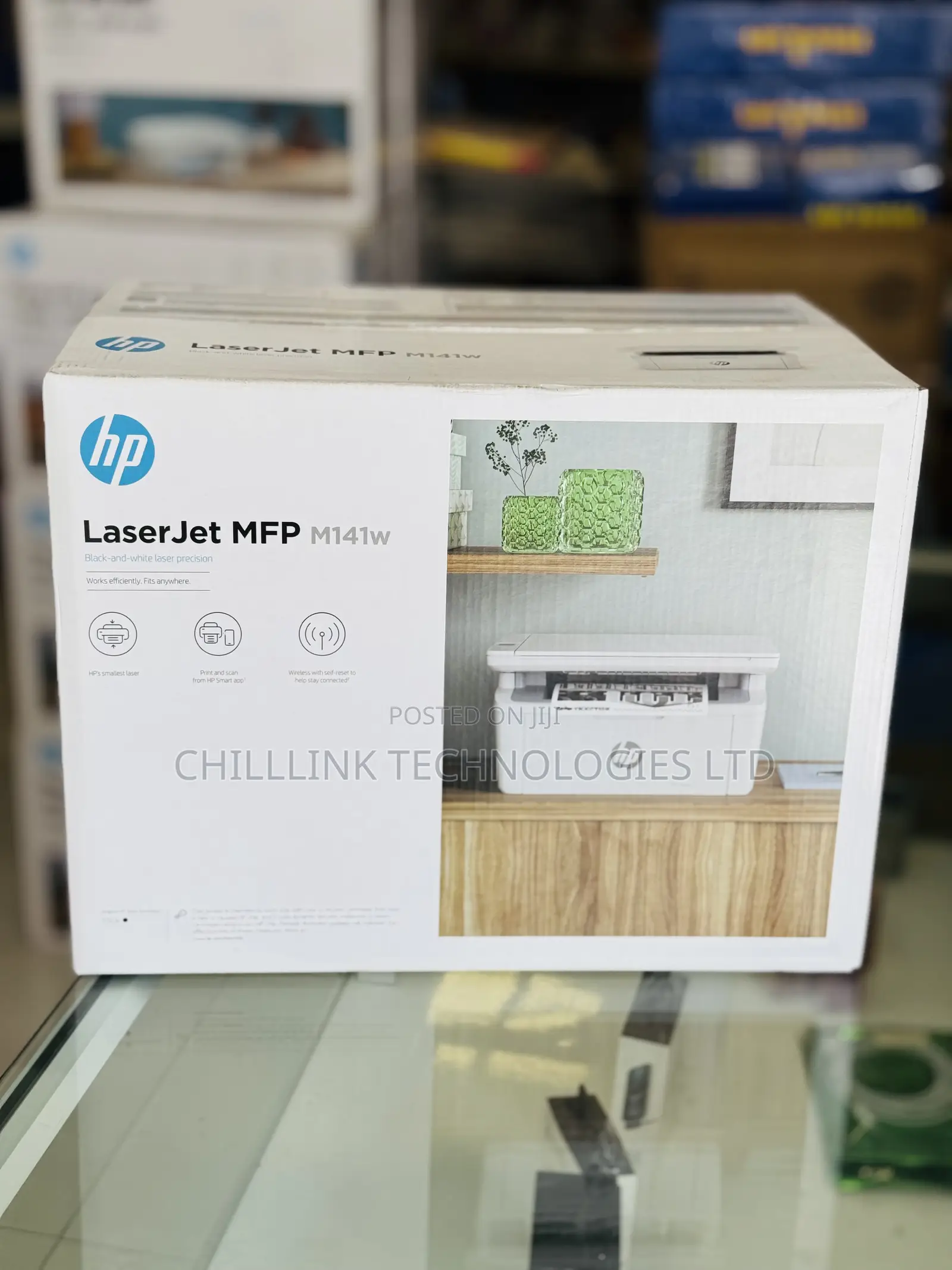 Hp Laserjet MFP 141w Print,Scan,Copy, Wi-Fi Printer