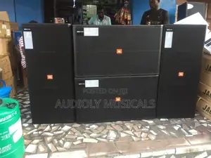 JBL Full Set of Speakers With Amplifiers