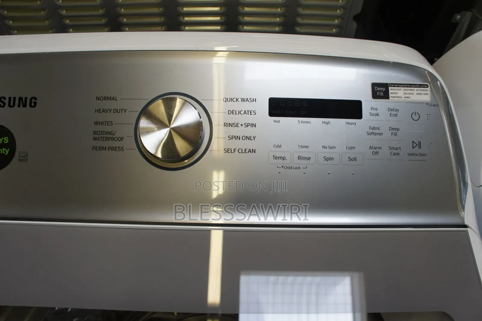 Samsung Large Top Load Washing Machine From Usa