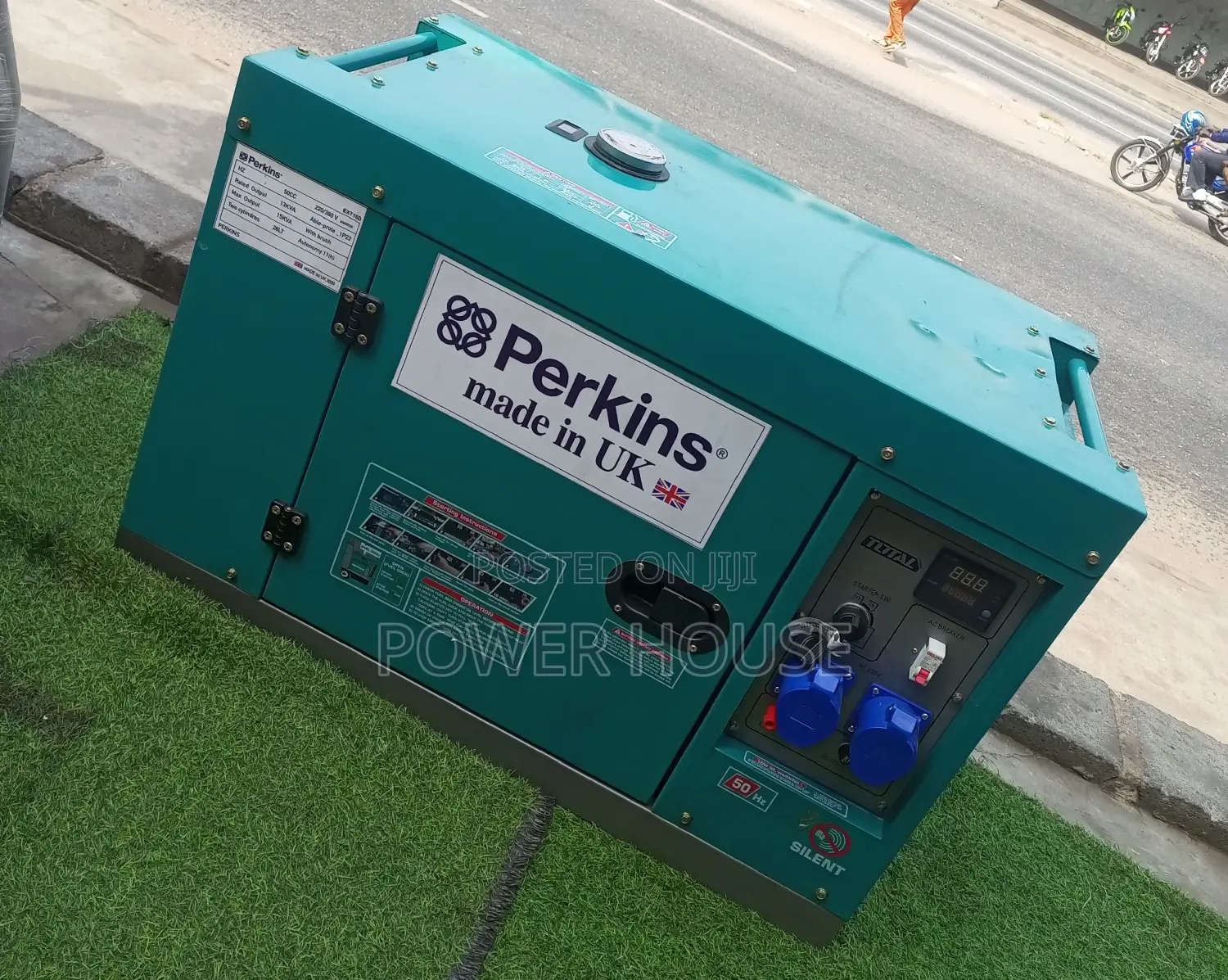 Unmistakable Generator 15kva Perkins Generator 16500w 230v