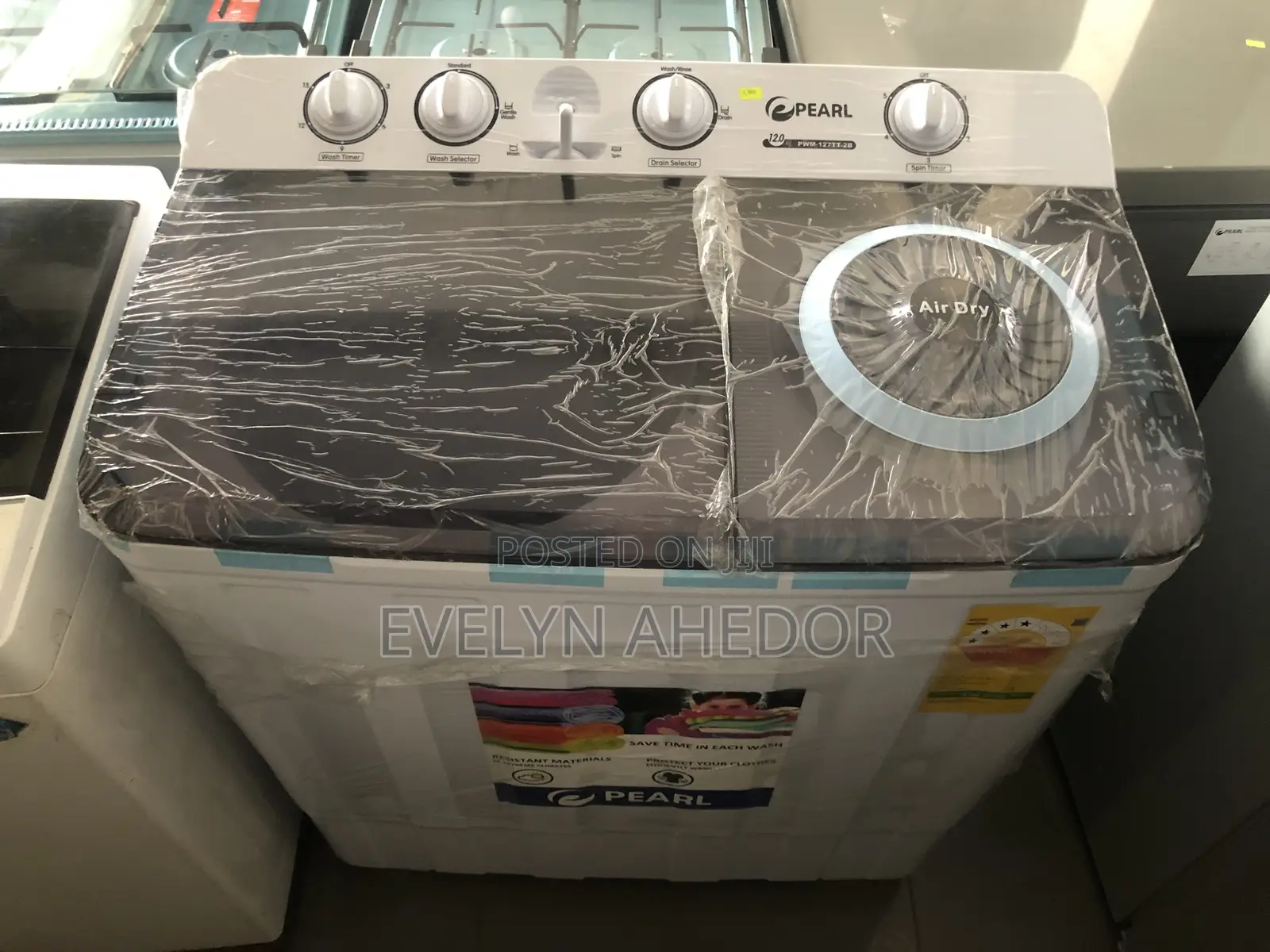 Quality Pearl Washing Machine Semi Automatic Top Load 12 Kg