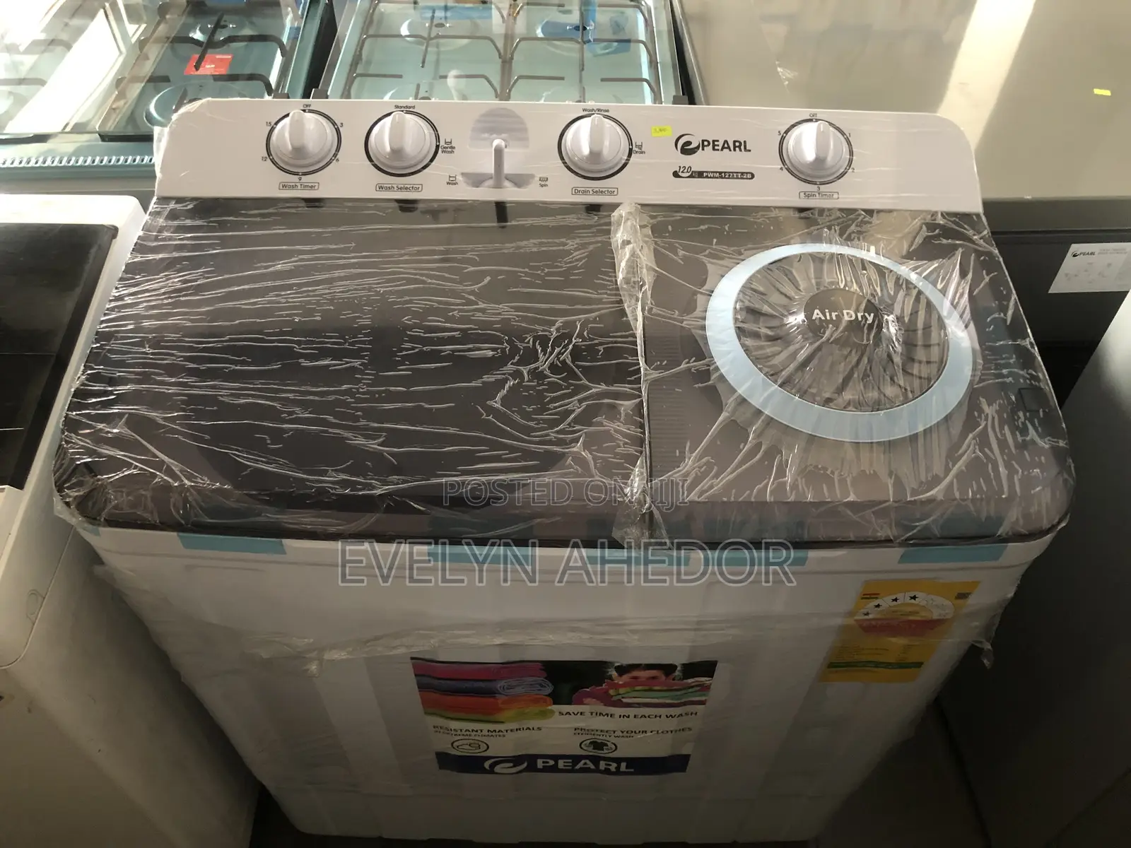 Quality Pearl Washing Machine Semi Automatic Top Load 12 Kg