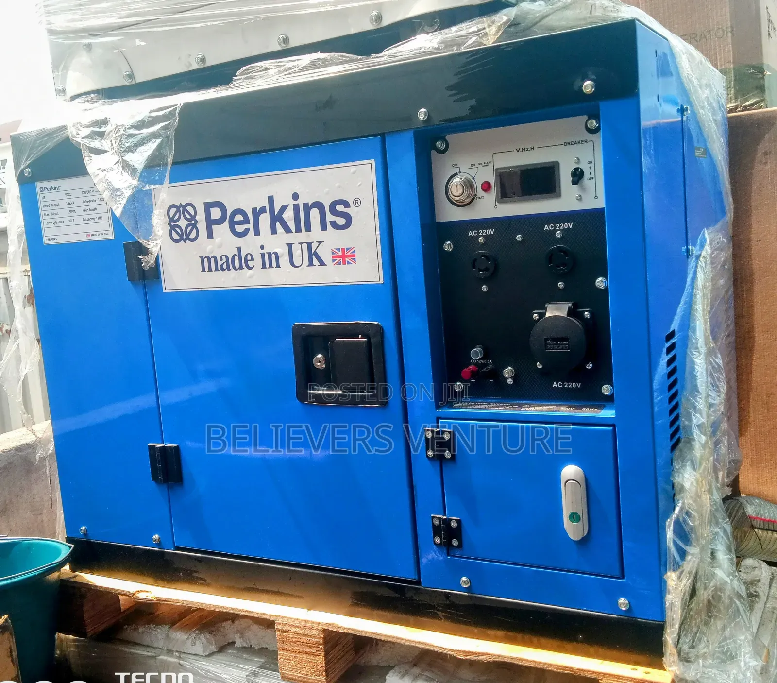 Premium Size Diesel Generator Perkins 15kva Generator Diesel