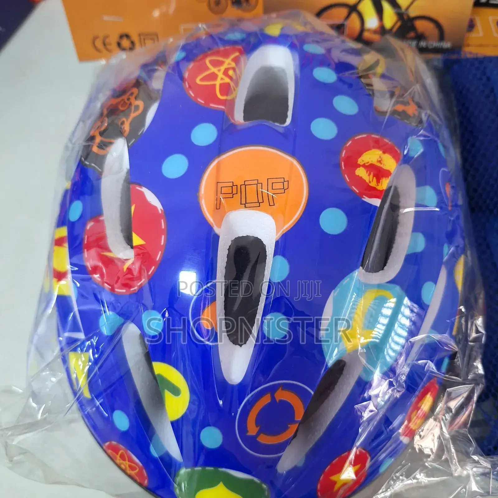Kids Protective Head and Knee Gears Blue