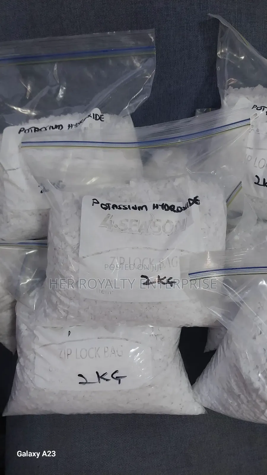 Potassium Hydroxide (Potash) 2kg