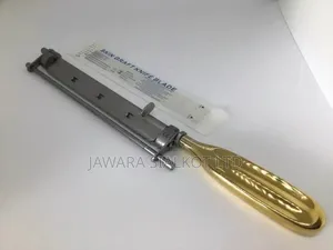 Skin Grafting Knife Handle, Golden Handle , With 1 Blade