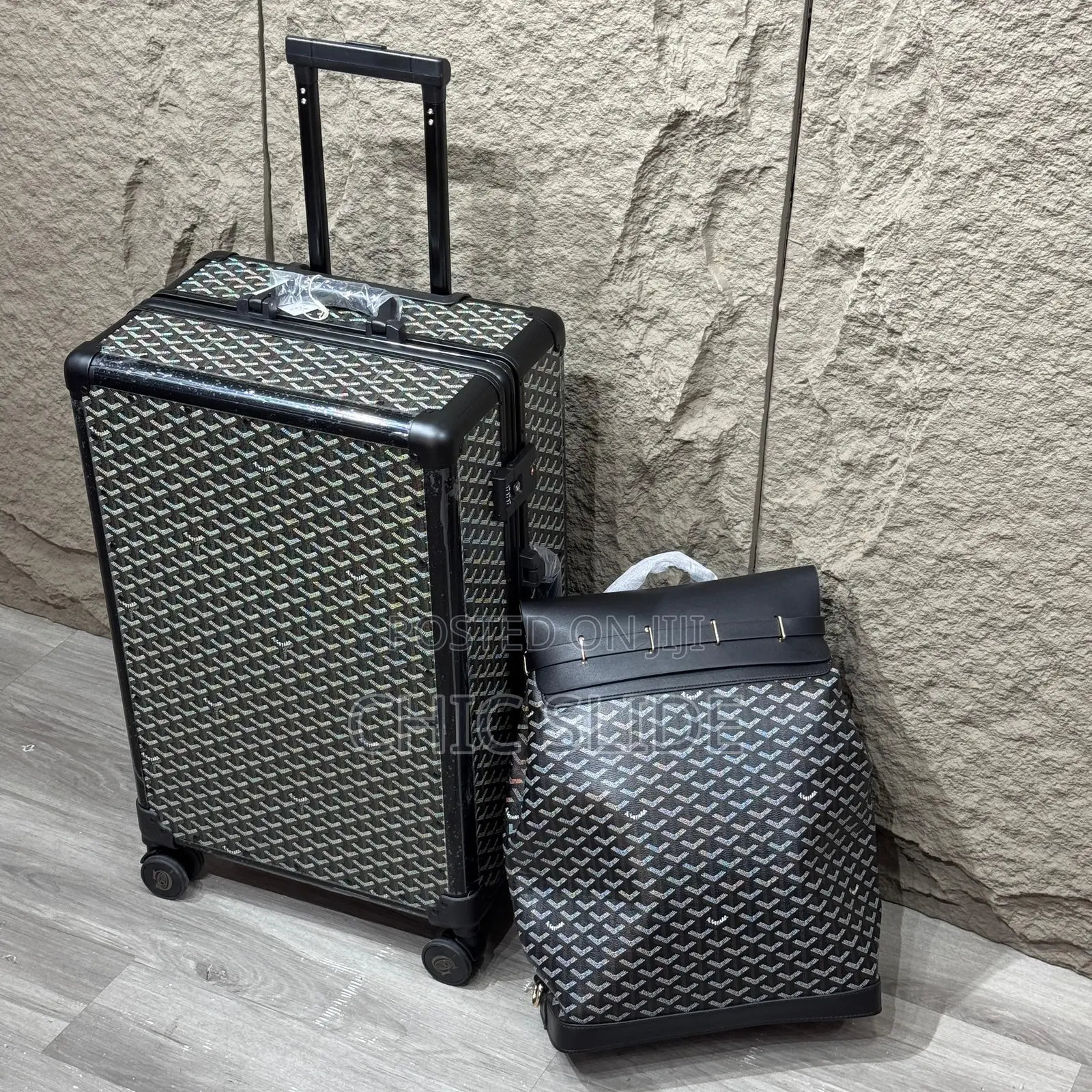 Luxury Goyard Travel Set