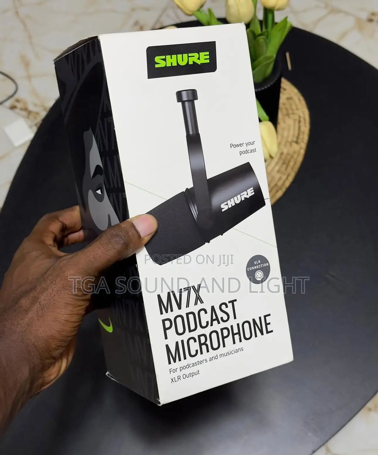Shure Mv7x Podcast Microphone Set