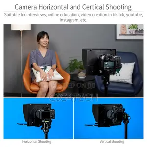 FEELWORLD TP10 Portable 10" Folding Teleprompter