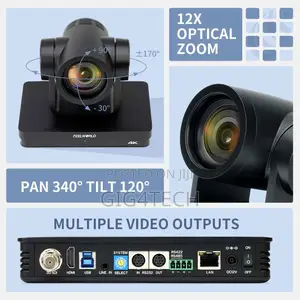 Feelworld Uhd4k12x PTZ Camera Sdi Hdmi Usb Ip Live Streaming
