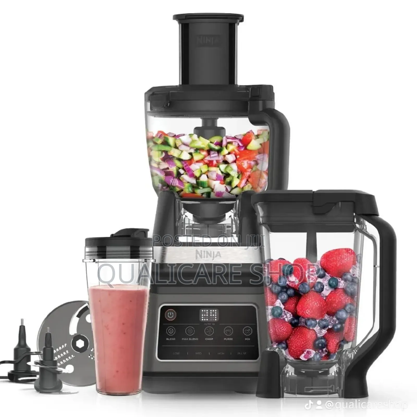 Ninja 3-in-1 Food Processor With Auto-Iq