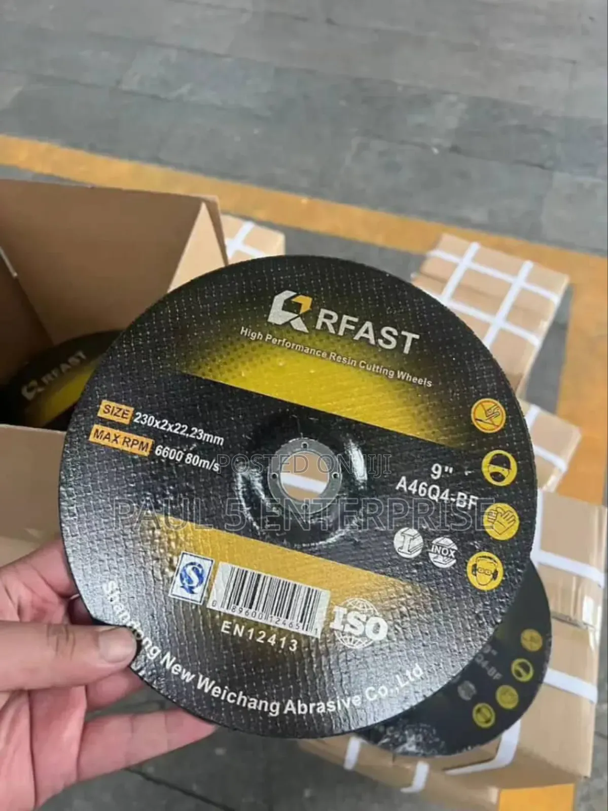 Wholesale Retail High Quality Grade a Cutting Disc 9inch