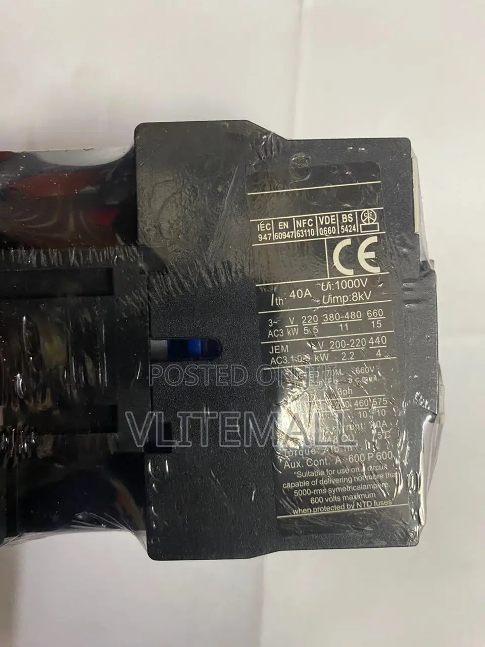 Schneider 15kw Contactor 40A