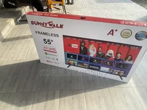 A+ Panel Sunnywalk 55′′4K UHD Android Smart Bezel-less TV