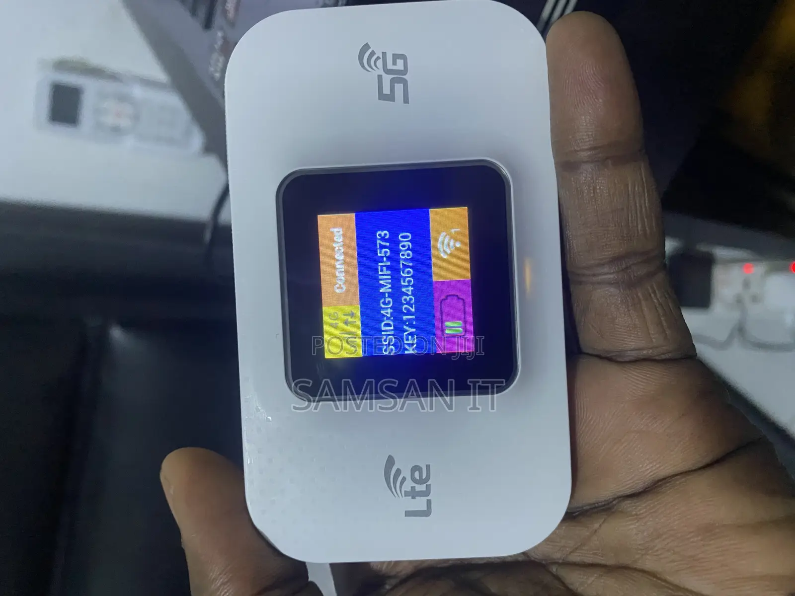 Universal Unlocked 4g/5g Mifi Modem With Screeb