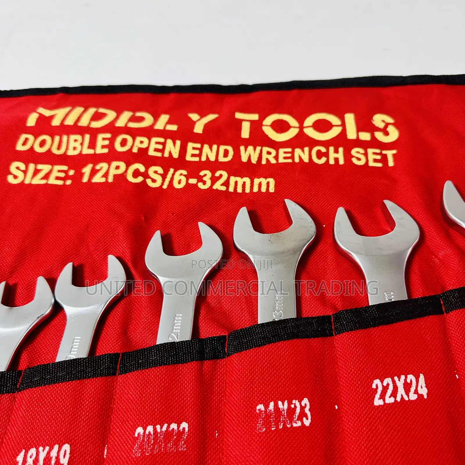 Double Open End Wrench Set