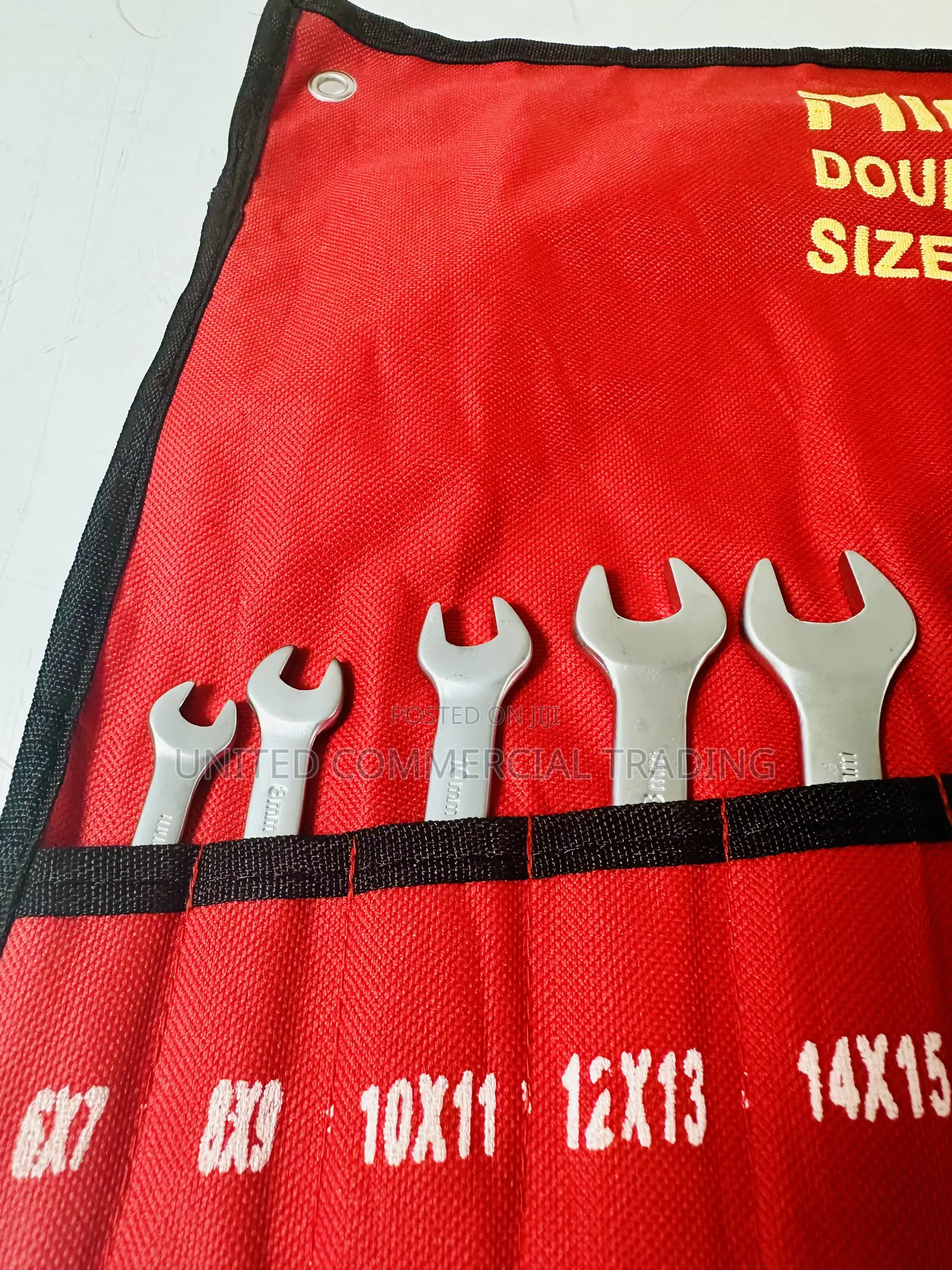 Double Open End Wrench Set