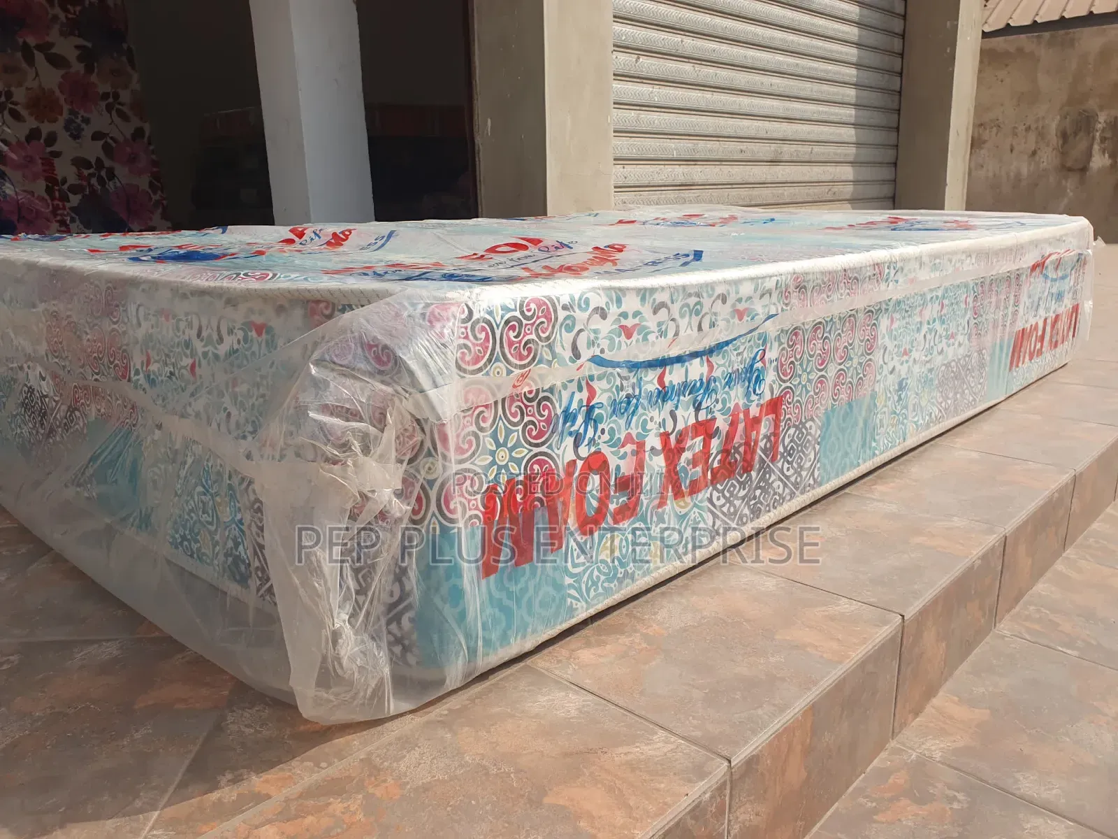 Latex Foam Double Size Mattress: 12 Inches Thick