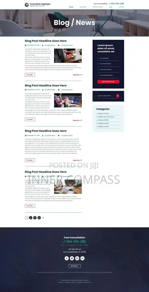 I Will Design Responsive, Mobile Friendly Law Firm Website