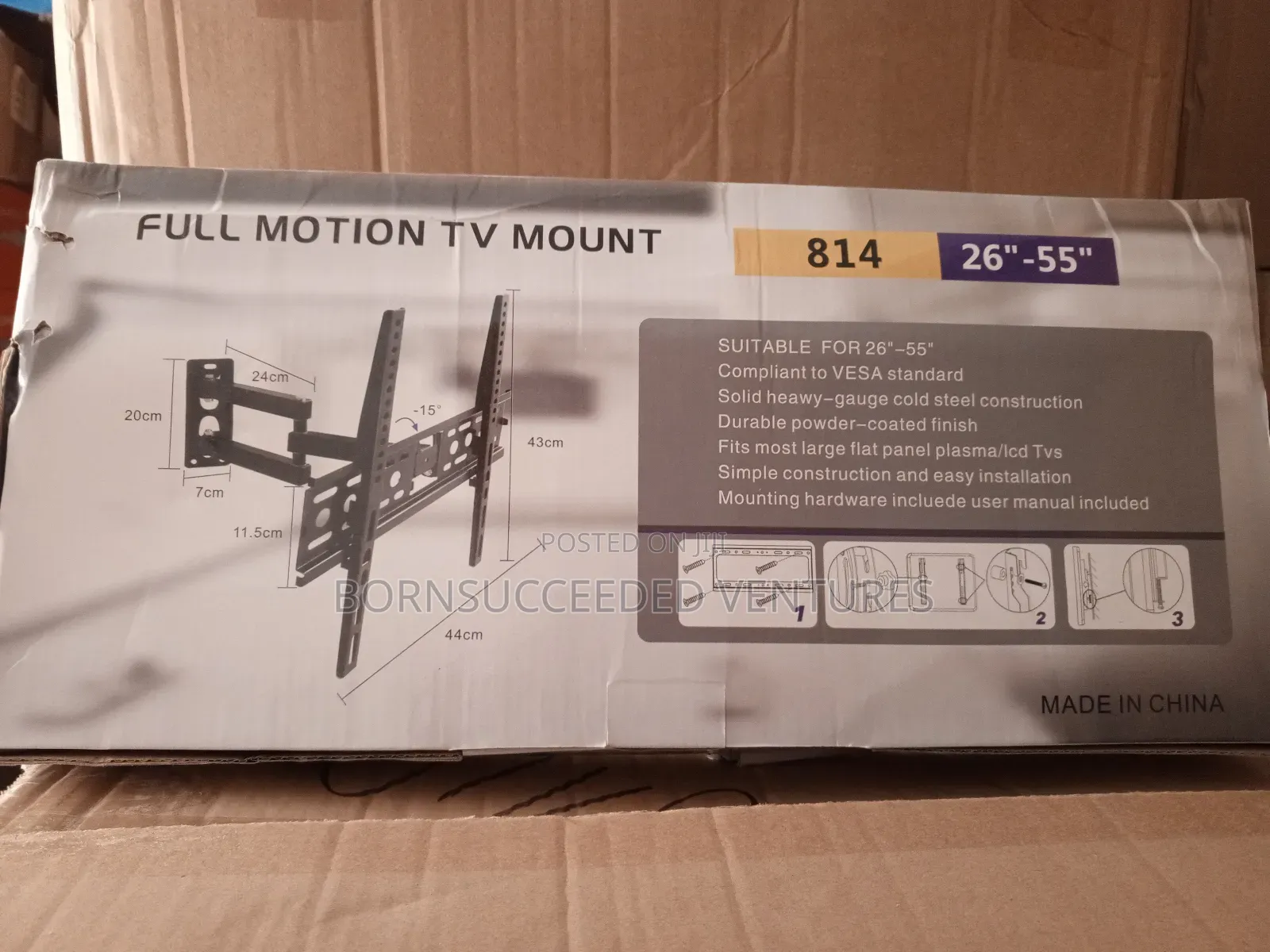 Full Motion TV Wall Mount