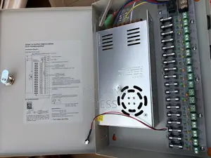 Power Supply CCTV 12v 30a Metal Case 18chs (Individual Fuse)