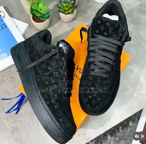 Louis Vuitton LV Black Suede