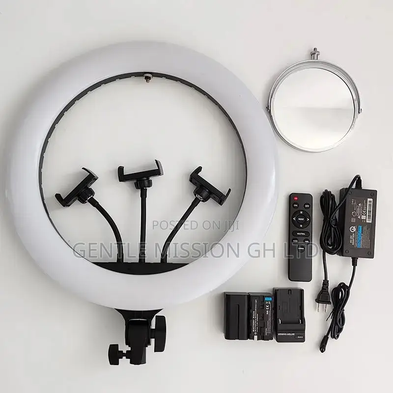 Rechargeable Led Video Ringlight 18inch