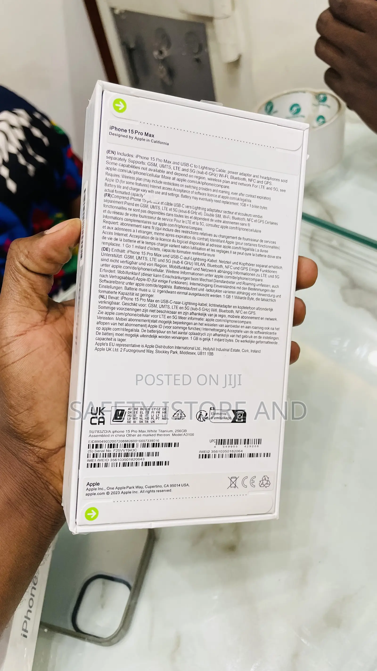 New Apple iPhone 15 Pro Max 256 GB White