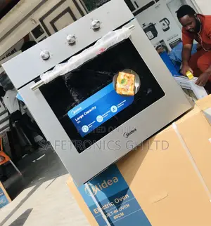 Available 6580M1 60cm in-Built Midea Microwave Gray