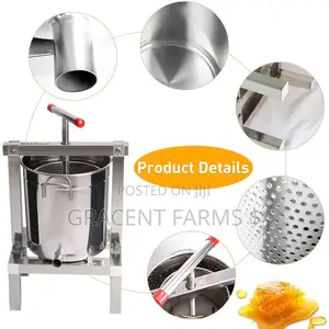 Food Grade Stainless Steel Honey Press / Extractor