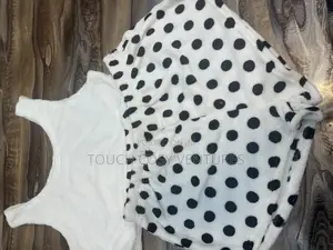 Fluffy Fashionable Top and Short Sleepwear/ Walkabout