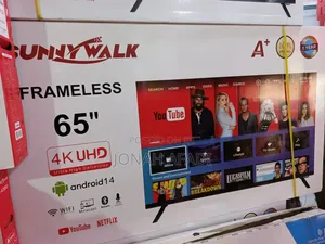 Sunnywalk 65′′ Uhd Android Smart Bezel-Less Tv
